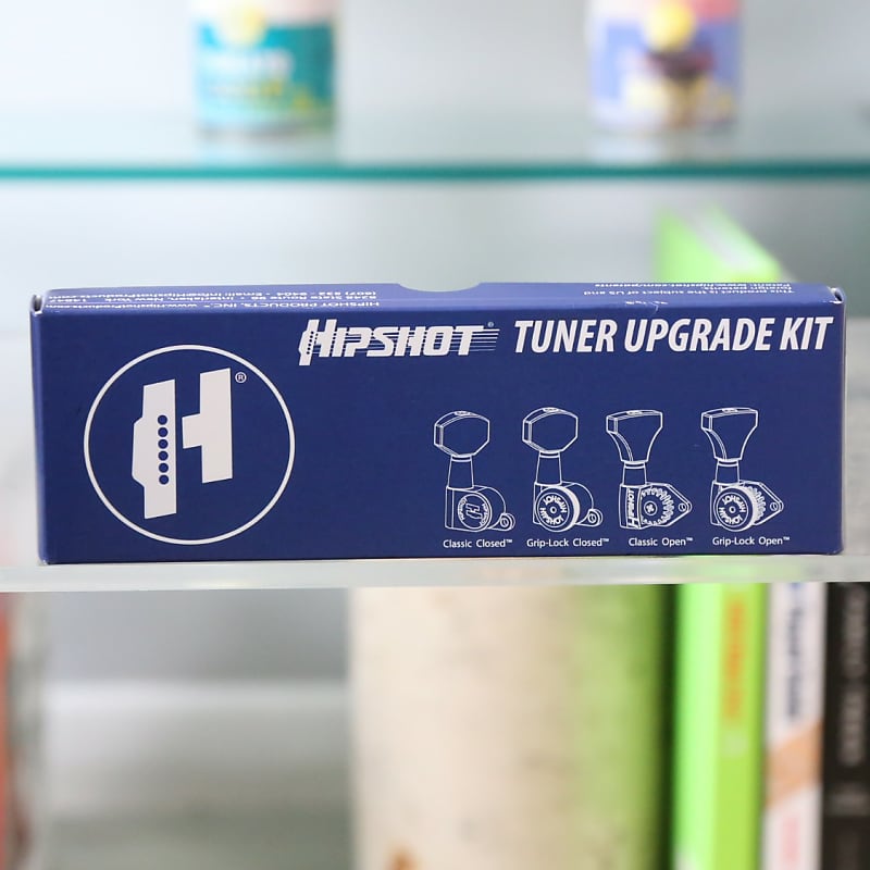 Hipshot Tuners Grip Lock Closed Tuner Replacememt Kit 6 In Reverb