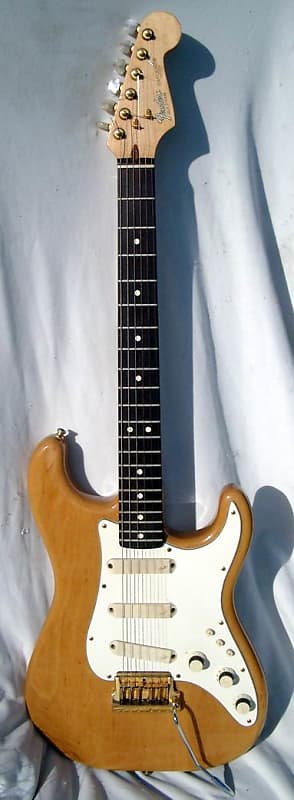 Fender Stratocaster Elite Gold 1983 Natural image 1
