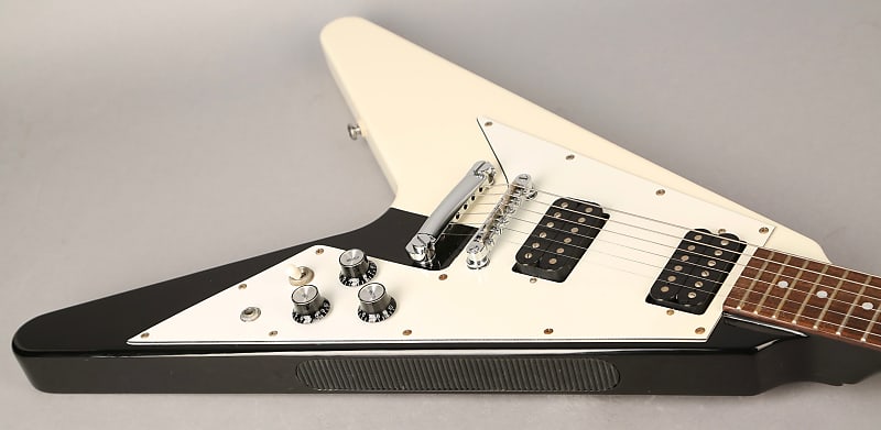 Epiphone Michael Schenker Flying V - Limited Edition - 2005 Korea -  Black/White