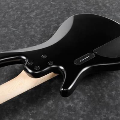 Ibanez SRMD205-BKF SR Mezzo 5-string Electric Bass Guitar (Black Flat) image 3