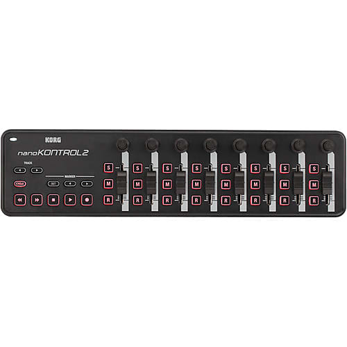 Korg nanoKONTROL2 - Slim-Line USB MIDI Controller (Black) | Reverb