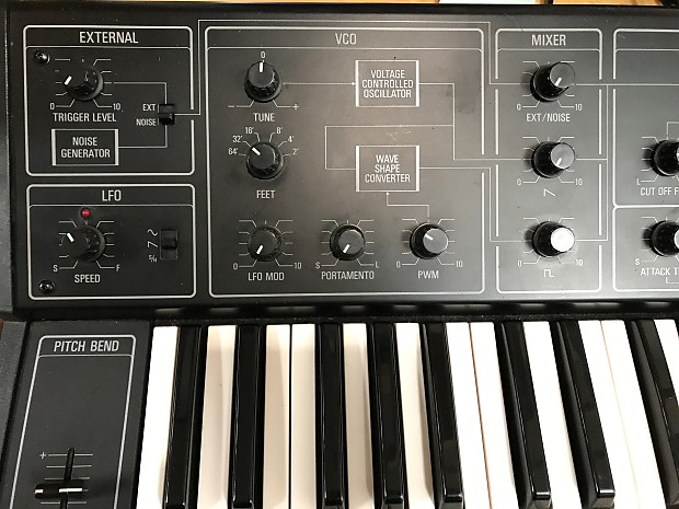 Yamaha CS-5 Analog Synthesizer with Kenton Filter Socket Mod