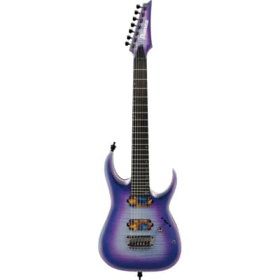 Ibanez Axion Label RGA71AL-IAF Indigo Aurora Burst Flat Electric Guitar image 1