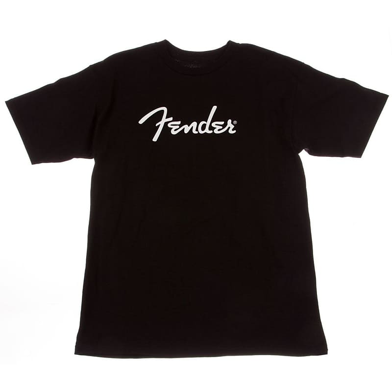 Fender Spaghetti Logo T-Shirt Black XL 9101000606 image 1