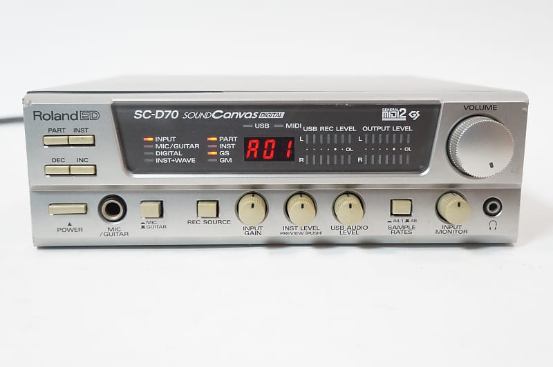 DTM・DAW Roland SC-D70 Sound Canvas Roland SC-D70 Sound Canvas Sound Module | eBay