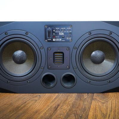 ADAM Audio S3A Active Nearfield / Midfield Monitors (Pair) 2000s - Black for sale