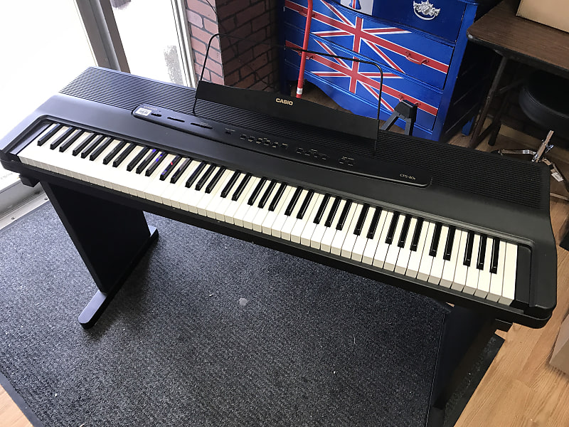 Casio CPS-80S Digital 88-Key Piano Keyboard w/ Stand, Sustain Pedal, Power  Supply, Manual