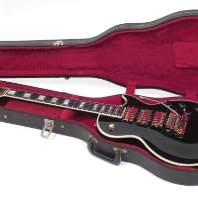 Gibson Les Paul Custom 1984 Black Custom Ordered "One Off" Guitar Triple Pickup image 14