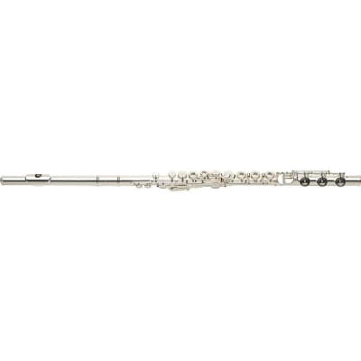 Pearl Elegante Flute Offset G/Open Hole/B-foot/Split E/C#Trill/D#Roller 2-Day | WorldShip | Authorized Dealer image 1