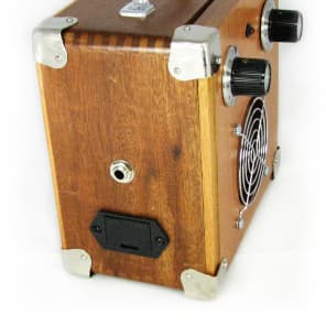 Vintage-style All-Wood Cigar Box Guitar Amplifier: Acid Box "Model #4" image 3