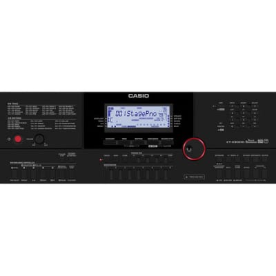 Casio - CT-X3000 - Portable Keyboard - 61-Key - Touch Sensitive - Black image 3