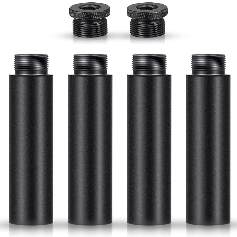 Mic Stand Extension Tube 4 Pieces 5/8 Inch Microphone Reverb