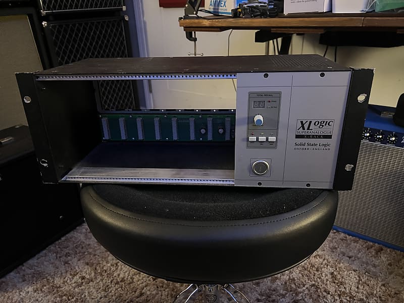 Solid State Logic X-Rack 8-Slot Modular Frame 2006 - 2020 - Silver image 1