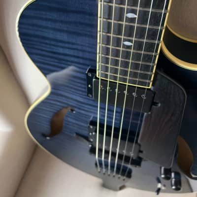 Sadowsky LS15 LS-15 Archtop Hollowbody Electric Guitar Custom Color Trans Black image 5
