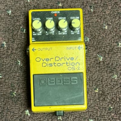 Boss OS-2 OverDrive/Distortion (Silver Label) 1990 - Present