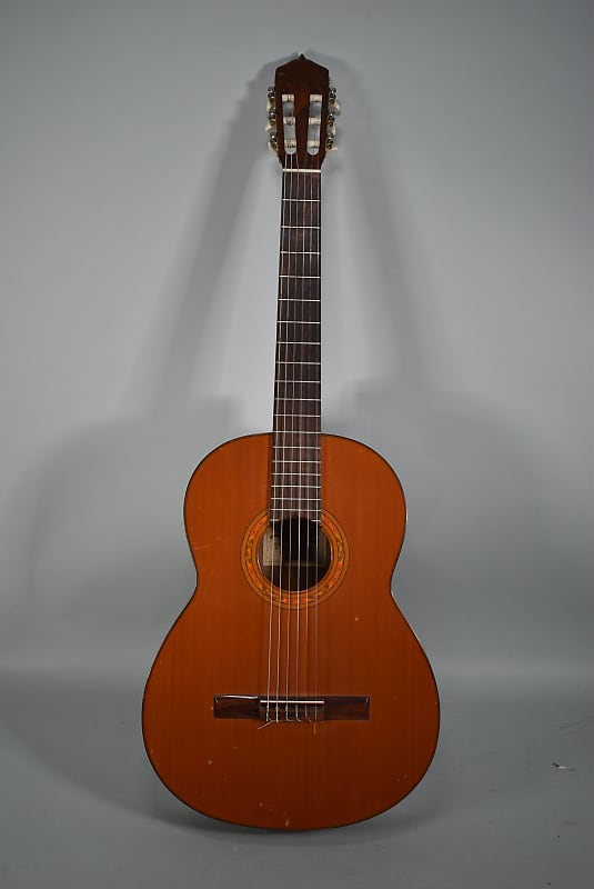 1976 Pimentel Classical Natural Finish Nylon String Acoustic Guitar image 1