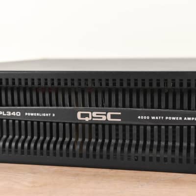 QSC PL340 Powerlight 3 Series Two-Channel Power Amplifier CG0004J image 3