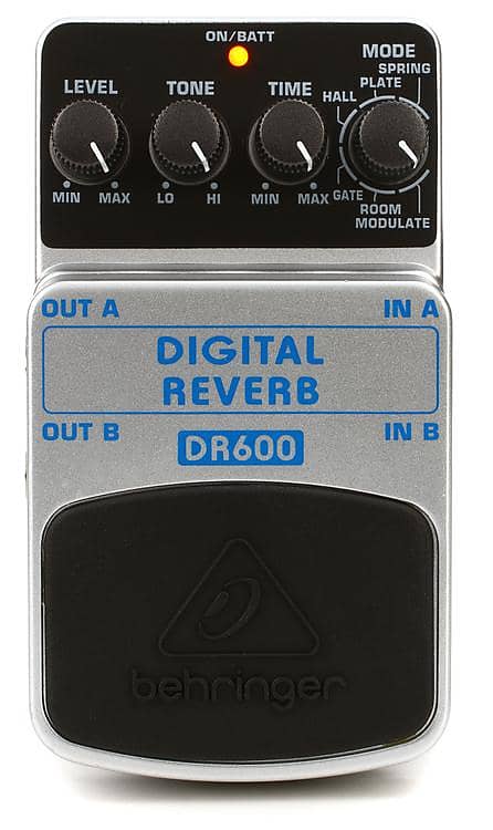 Behringer DR600 Digital Reverb Pedal image 1