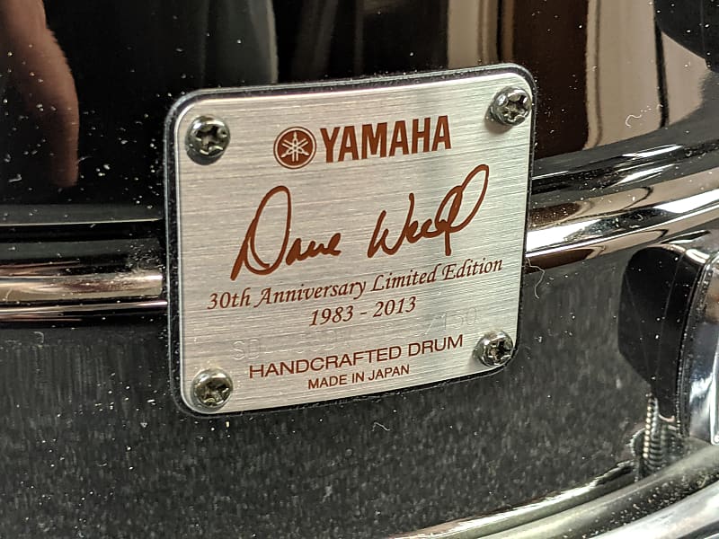 Yamaha SD4455DW Dave Weckl 30th Anniversary Snare Drum 14x5