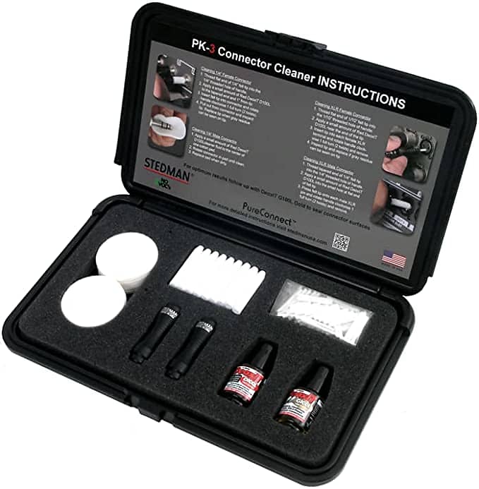 Stedman PureConnect PK3 Pro Kit Connector Cleaner Kit Reverb