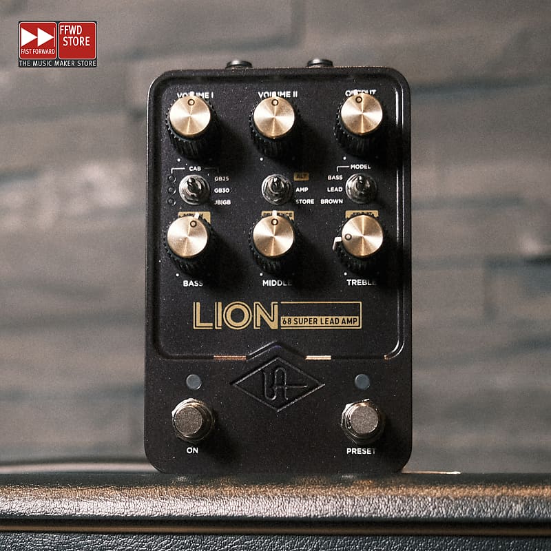 Universal Audio Lion '68 Super Lead Amp - Black | Reverb