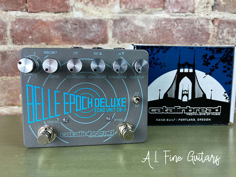 Catalinbread Belle Epoch Deluxe CB3 Dual Tape Echo Emulation Catalinbread Belle Epoch Deluxe CB3 Dual Tape Echo Emulation