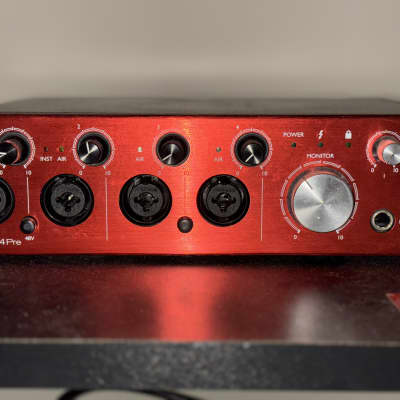 Focusrite Clarett 4Pre Thunderbolt Audio Interface | Reverb