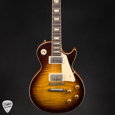 Gibson Custom Shop Made 2 Measure Murphy Lab '59 Les Paul Standard Murphy Painted Ultra Heavy Aged Kindred Burst/NOS image 3