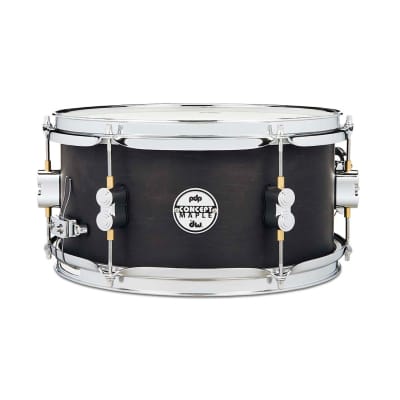 PDP PDSN0612BWCR Concept Snare 6”x12” - Black Wax image 1