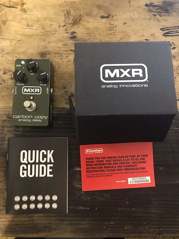 MXR Carbon Copy Analog Delay