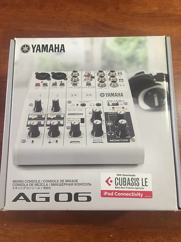 Yamaha AG06 6 Channel Mixer | Reverb Canada