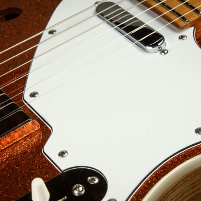 Suhr Eddie's Guitars Exclusive Custom Classic T Roasted - Orange  Sparkle image 18