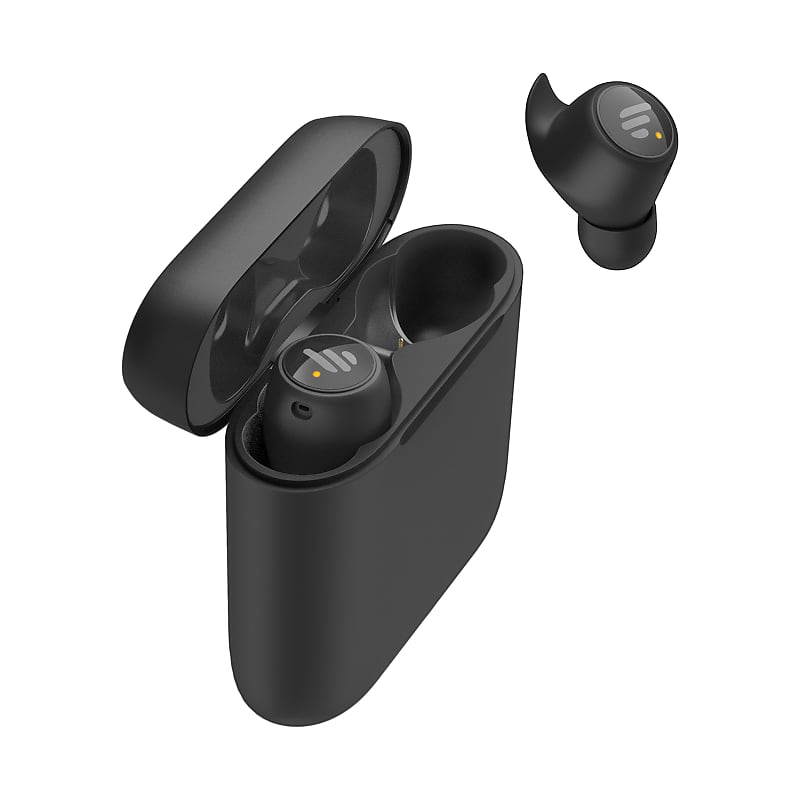 Edifier TWS6 True Wireless Earbuds _ Ultra-slim Profile Sports In-ear Headphones Feature Bluetooth 5.0 with aptX Black image 1