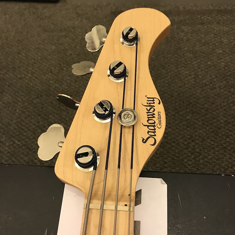 Sadowsky MV4 Natural Gloss 4String Bass | Reverb