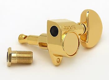 Grover 102-18G Rotomatic 3X3 Tuning Keys, 18:1 - GOLD image 1