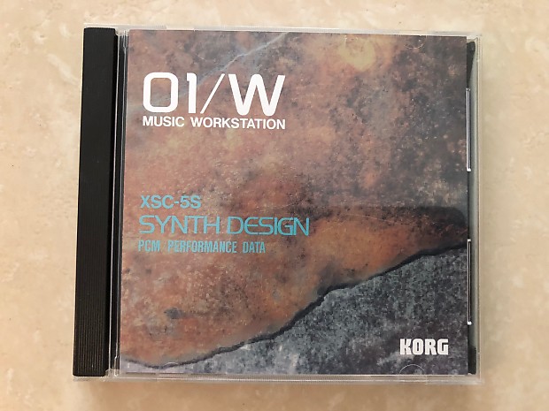 XSC-5S SYNTH DESIGN (KORG 01/W用カード) XSC-5S SYNTH DESIGN (KORG 01/W用カード) KORG 01/W PCM