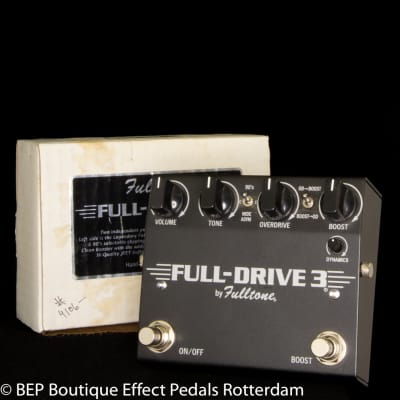 Fulltone Full Drive 3 s/n 004106 made in the USA for sale