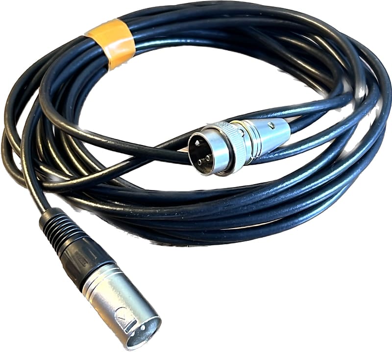 20' male 3 pin Amphenol to male XLR plug, vintage microphone Reverb