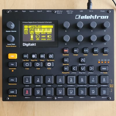 Elektron Digitakt Eight-Voice Digital Drum Computer/Sampler