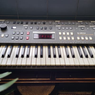 Kawai SX-210 61-Key Analog Synthesizer 1983 - Black / Wood