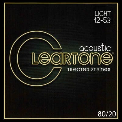 Cleartone 7612 Light 12-53 80/20 Bronze Acoustic Strings image 1