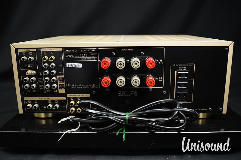 Sansui AU-α607MR Integrated Amplifier in Very Good | Reverb