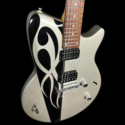 Ernie Ball Licensed OLP Music Man Silhouette MM4 - Sparkle Red