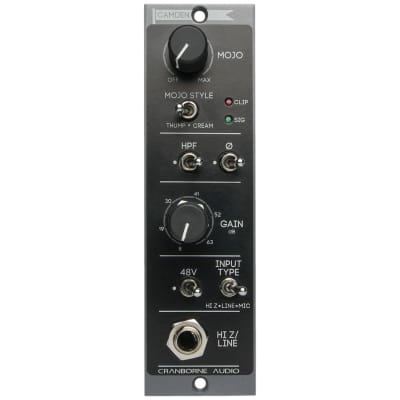 Cranborne Audio Camden 500 Series MicrophoneLine/Hi-Z Preamp Module image 1