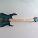 Ibanez RG Prestige RG652AHMFX  - Nebula Green Burst Electric Guitar with Case