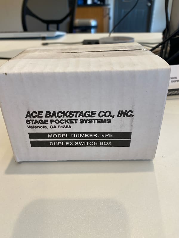 ACE Backstage PE - Panel - Single Gang Electric Box | Reverb