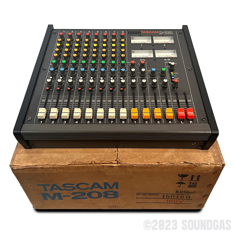 TASCAM M208 + Direct Out Mod *Soundgas Serviced* Reverb UK