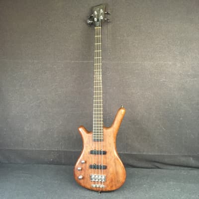1999 Warwick Corvette Standard Left Hand Bass Guitar Natural Oil Finish Lefty Made In Germany image 1