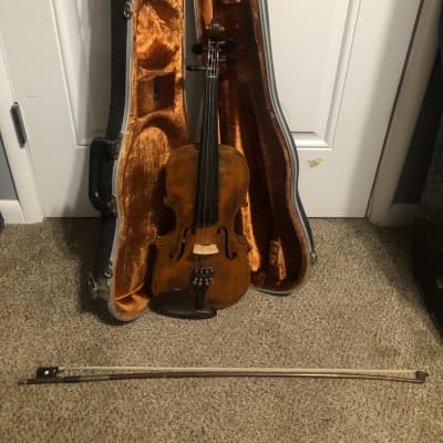 Custom Unique and Homemade Violin 4/4 Full Size -  Made in Colorado 1950s? image 1