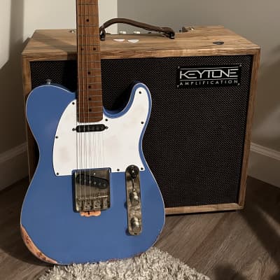 Big River/ Fender Telecaster**Lake Placid Blue Nitro Relic**Onamac “Tall Blues” Tele Set** image 2